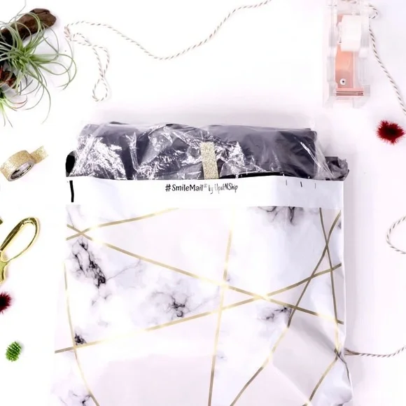 🆑 Marble Poly Mailers 14x17 Pack of 25 - Picture 4 of 5